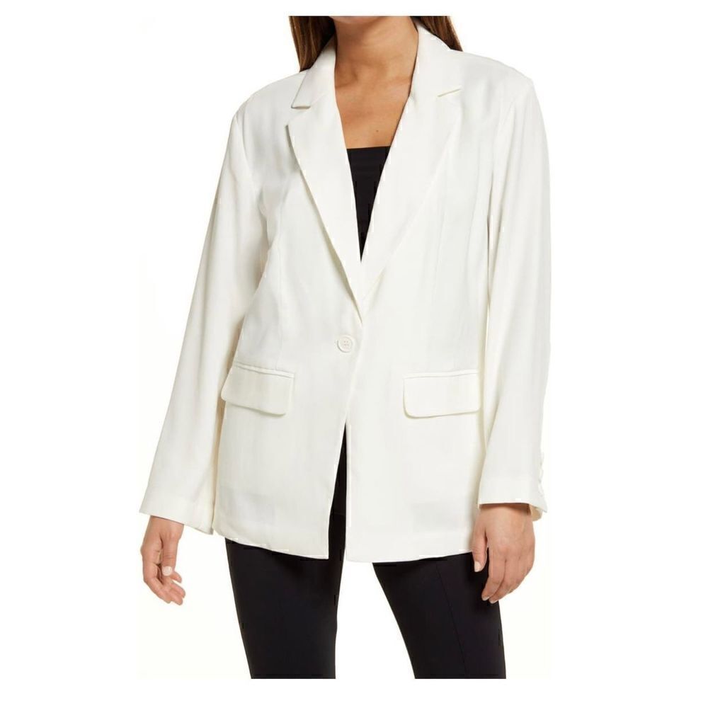 Open Edit Unstructured Blazer